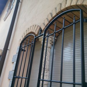 Inferriate, sicurezza, palladio, serratura, chiave cantiere